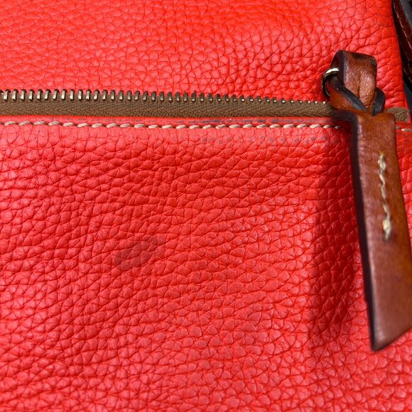 Dooney & Bourke Women's Pebble Grain Crossbody Shoulder Bag Leather Salmon - Picture 14 of 16